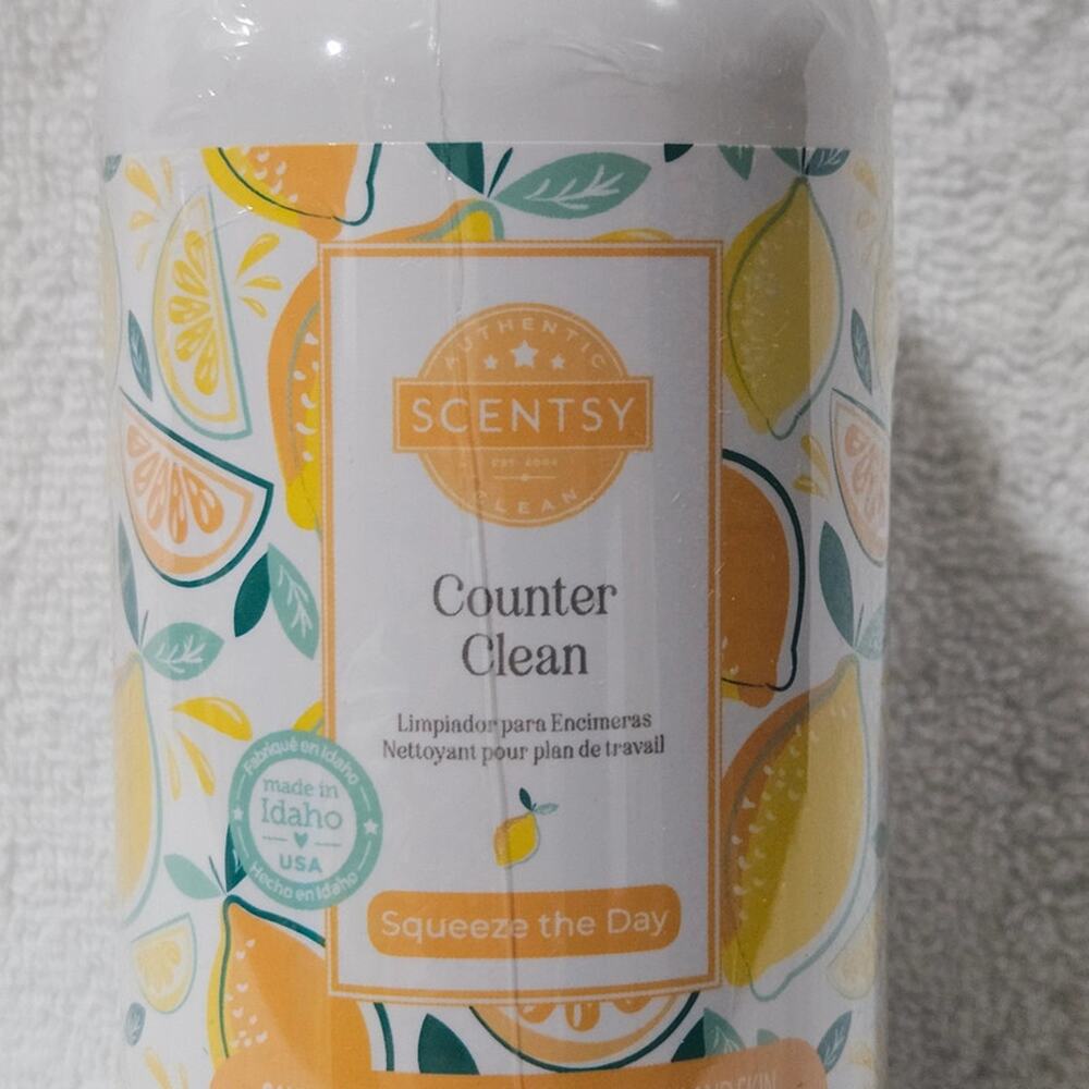 Scentsy Squeeze the Day Counter Clean 16 oz New Sealed